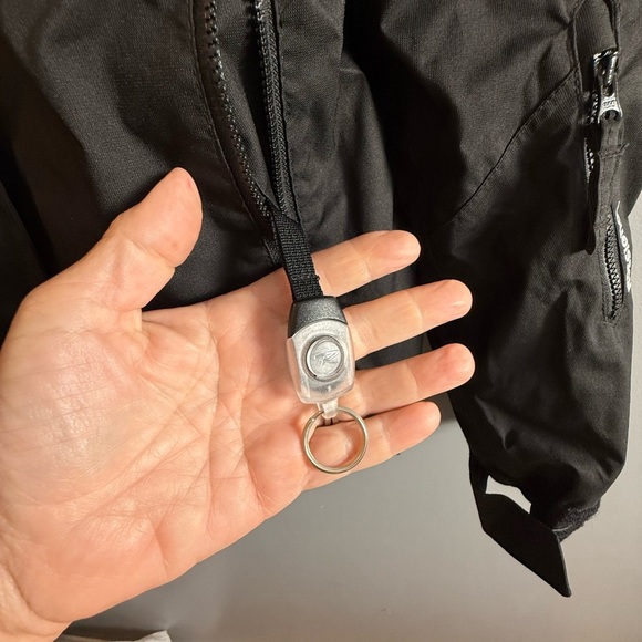 Rossignol Expert 10,000 Women's Hooded Ski Parka Sz M 19" PTP Goggle Bag & Clip - Picture 3 of 15